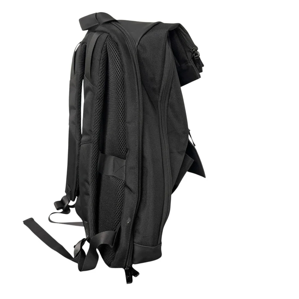 Jack Abraham's Black Roll Top Backpack Laptop Travel Commuter Waterproof